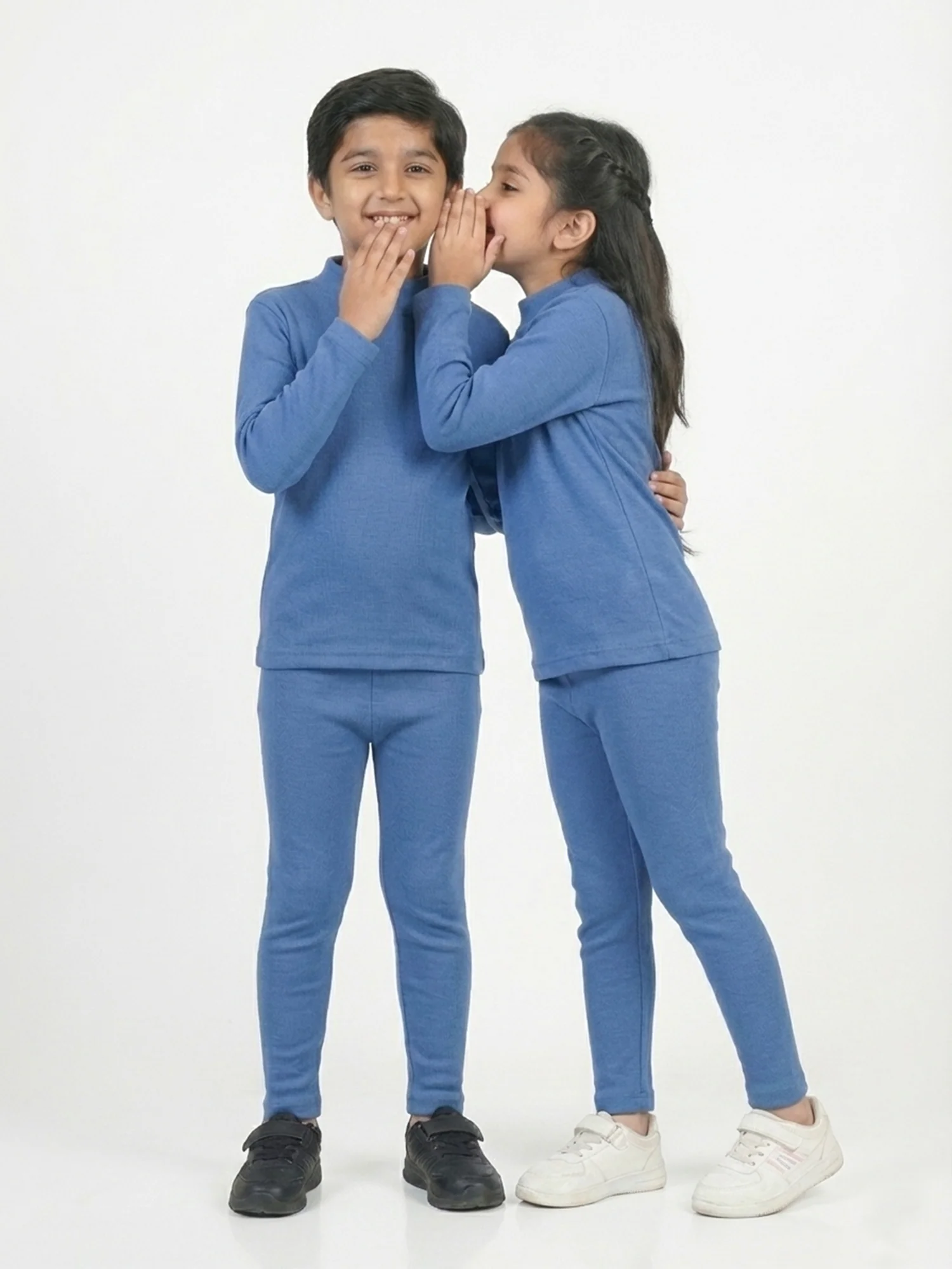 Power stretch ribbed inner suit For Boys & Girls #VIS21 - Image 3