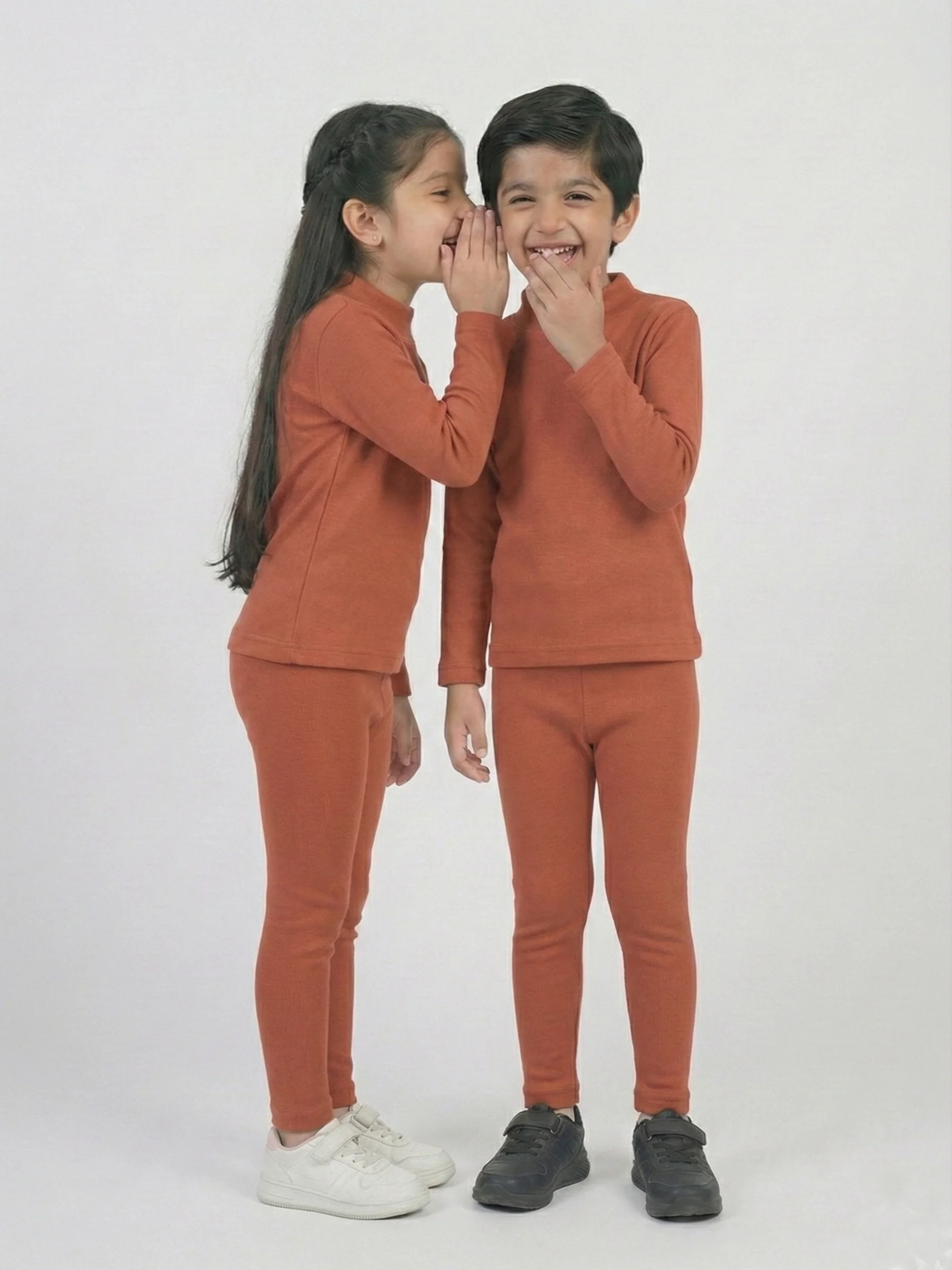 Power stretch ribbed inner suit For Boys & Girls #VIS36 - Image 3
