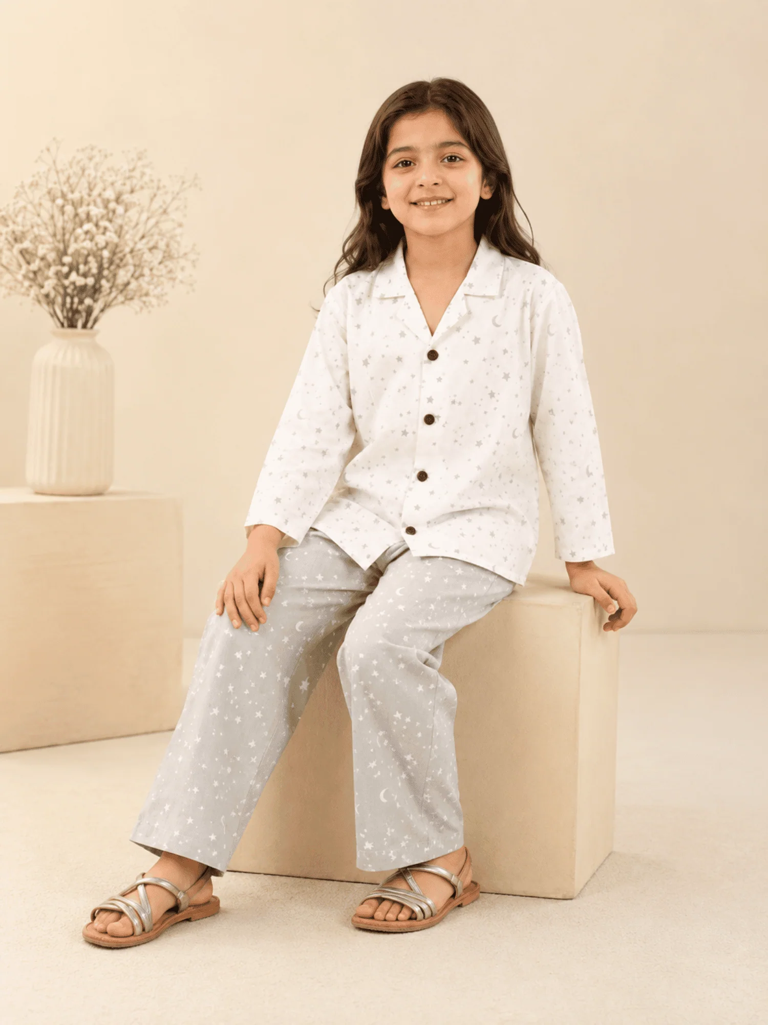 Printed Girls Co Ord Set VG164-A - Image 4