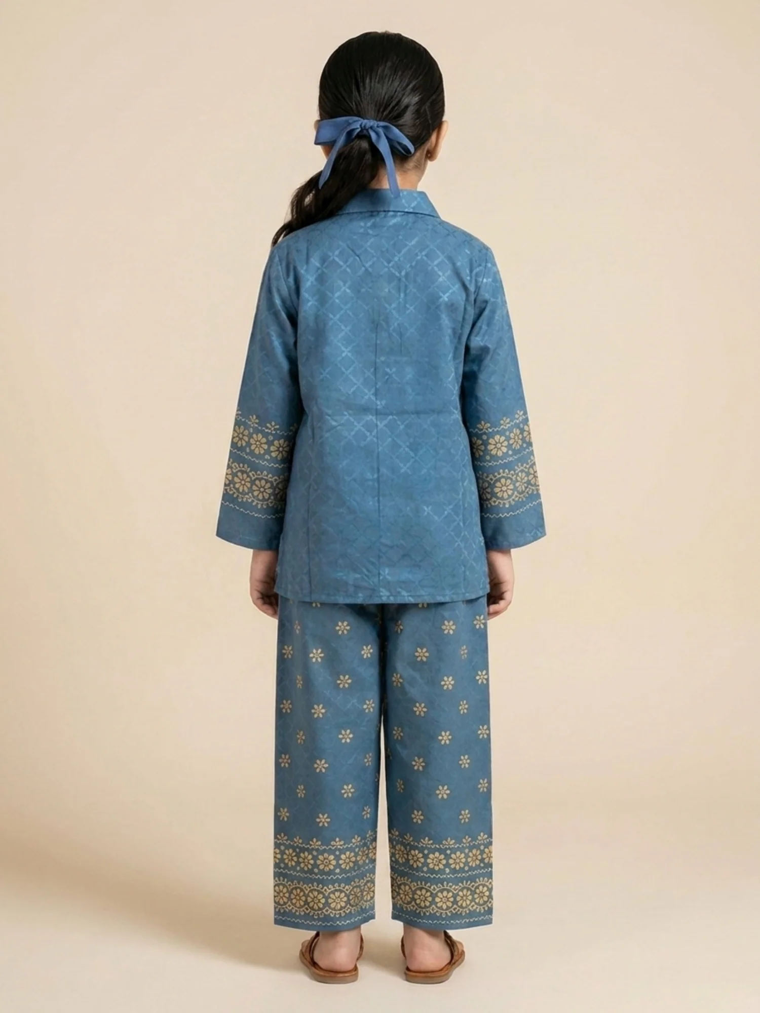 Printed Girls Co Ord Set VG219-A - Image 4