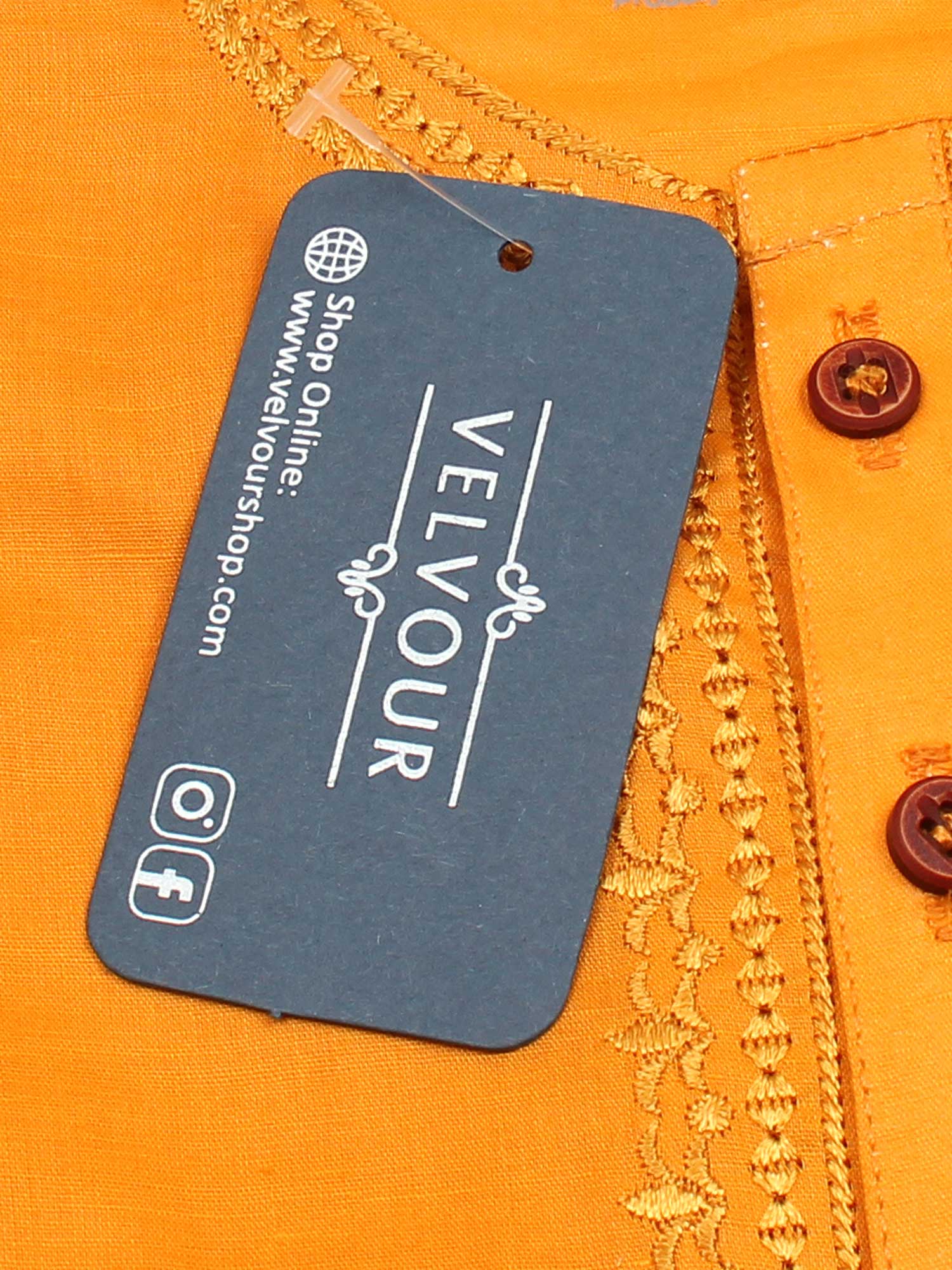 Round Neck Kurta Pajama VK08 - Image 3