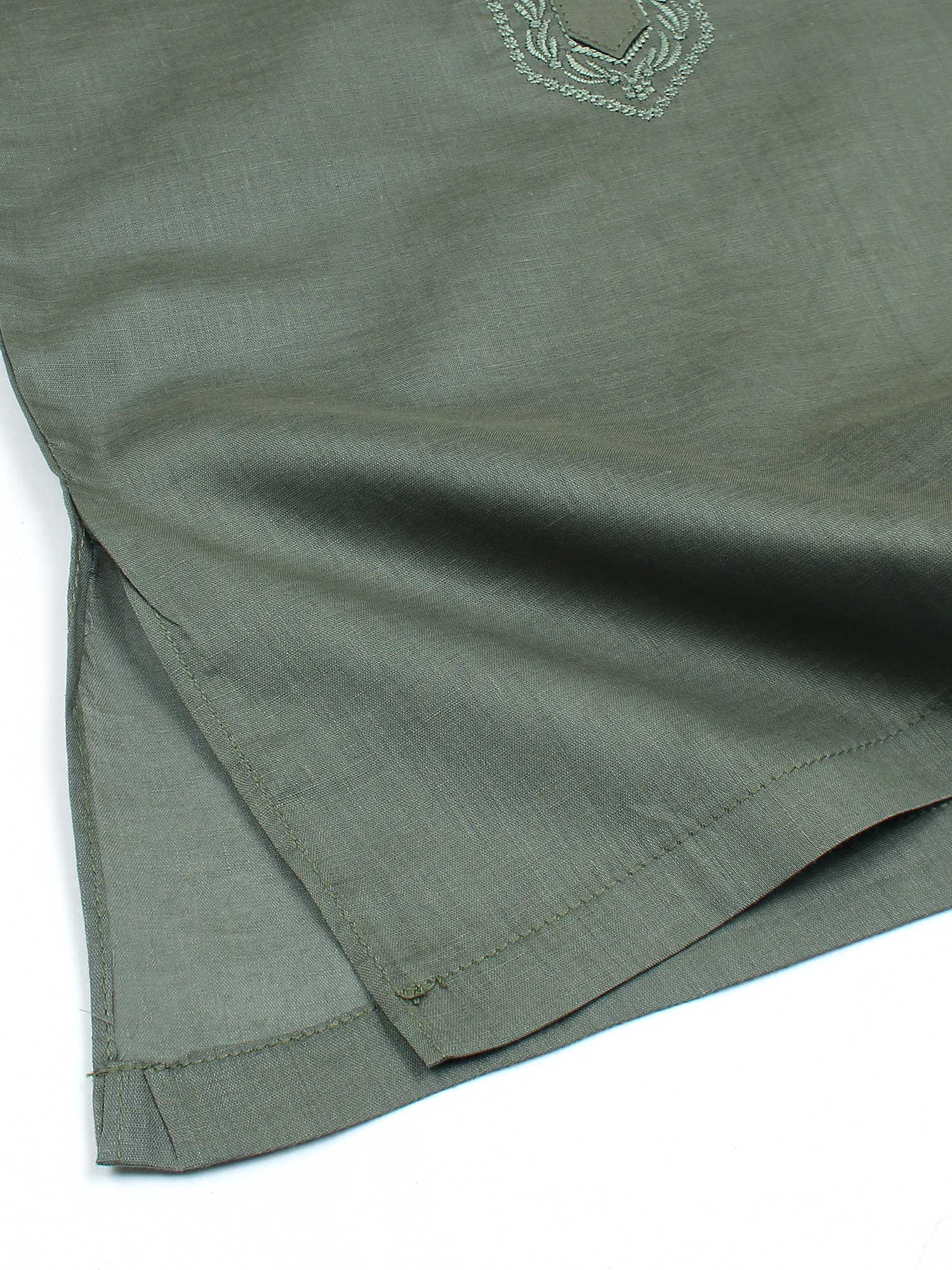 Round Neck Kurta Pajama VK011 - Image 5