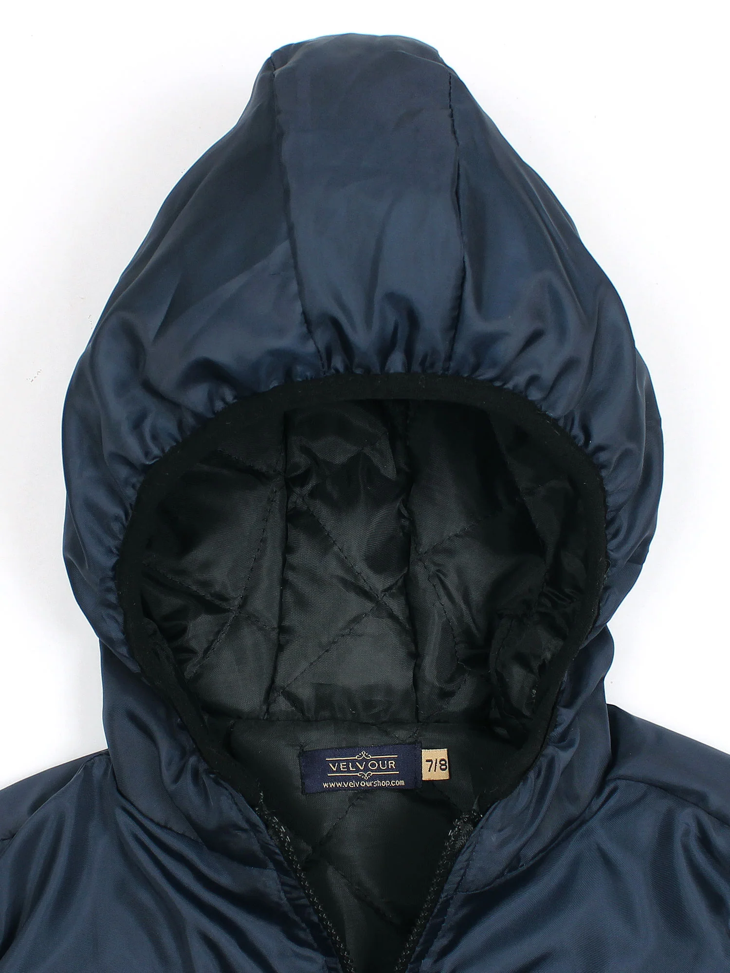 Sleeveless Hooded Puffer For Boys & Girls VJ77-A - Image 3