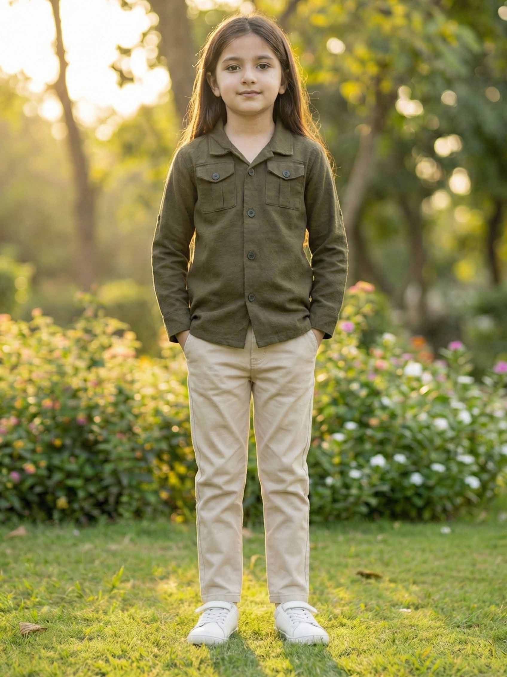 Full sleeves shirt For Boys & Girls #VWT40-CS - Image 2