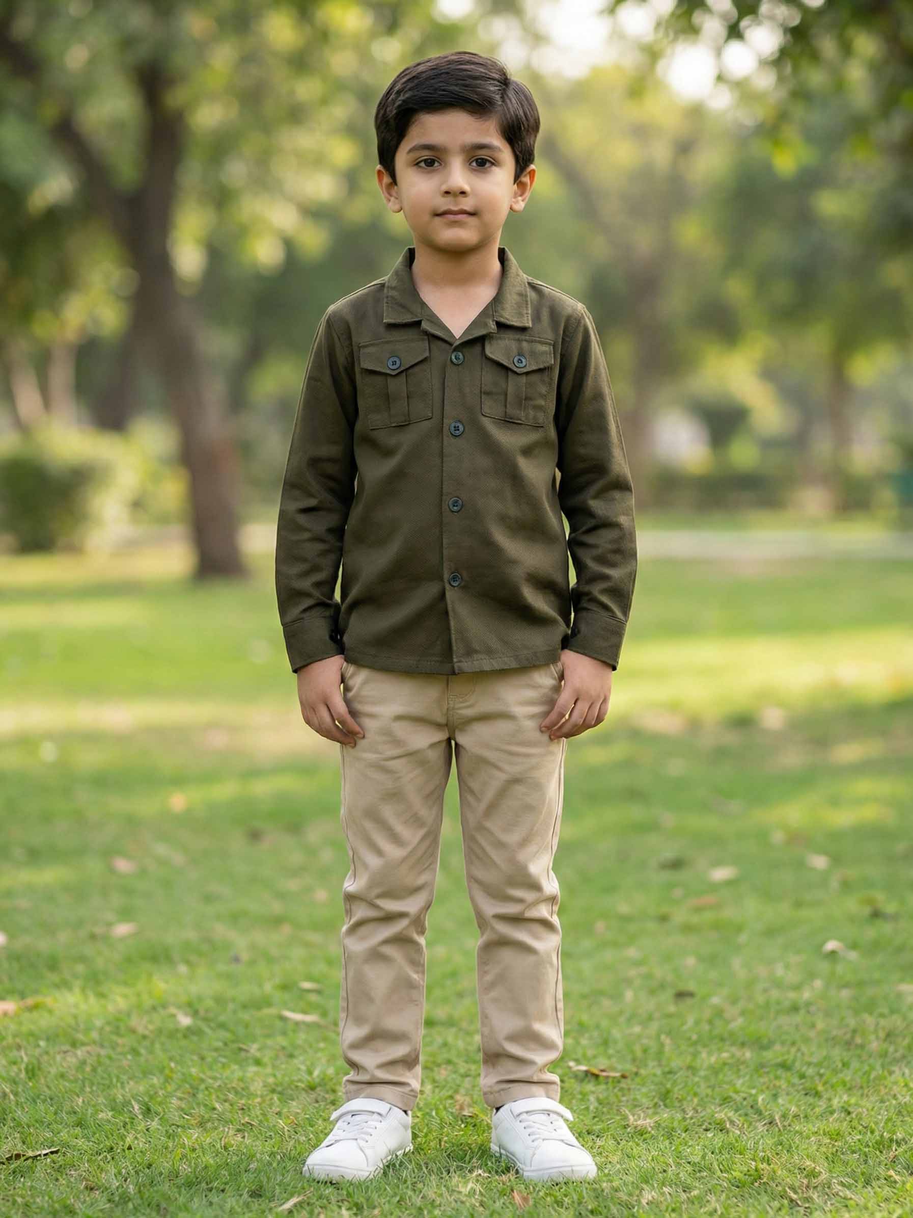 Full sleeves shirt For Boys & Girls #VWT40-CS - Image 3