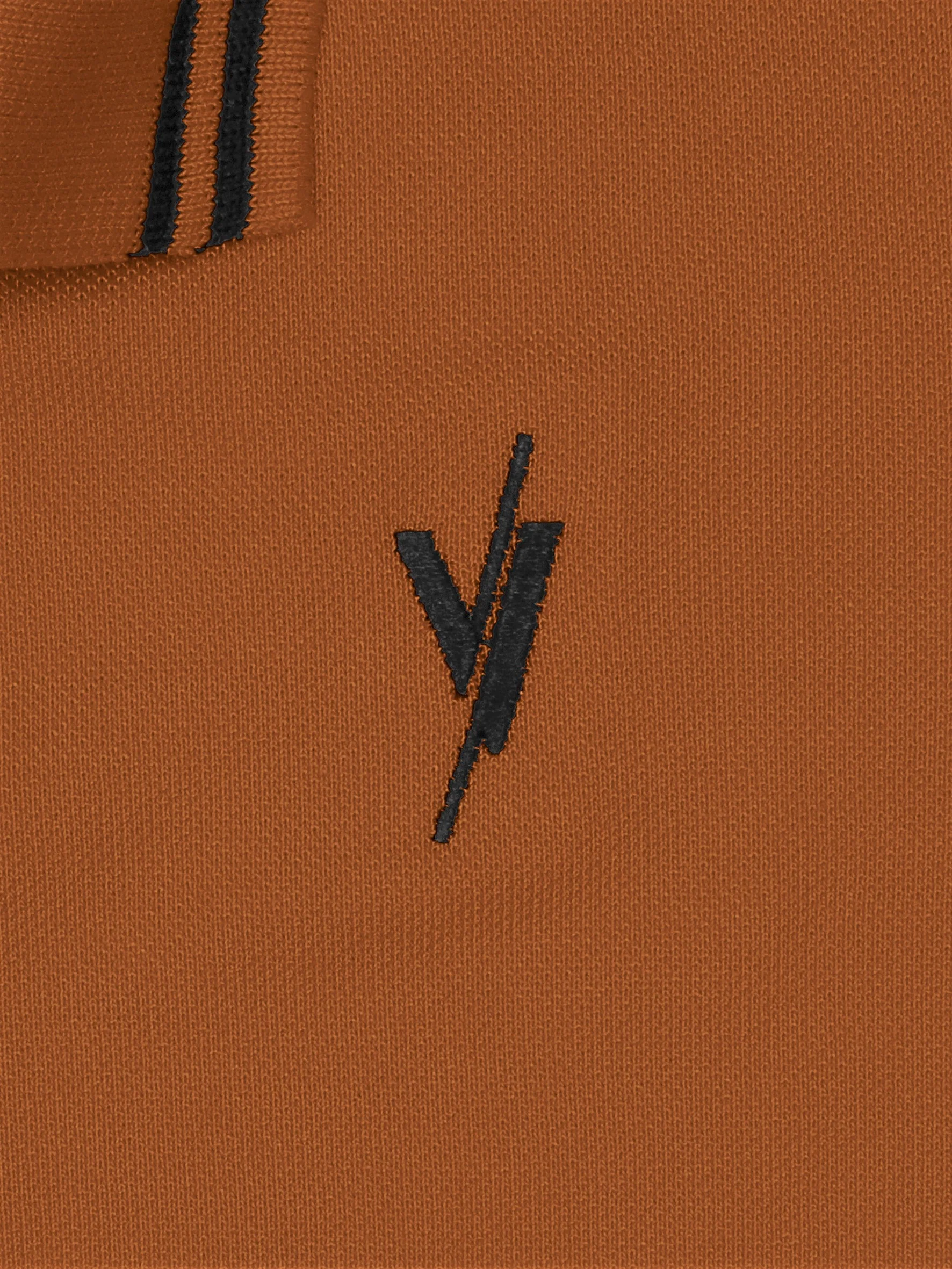 Tipping Collar Plain Polo Shirt VP11-F - Image 5