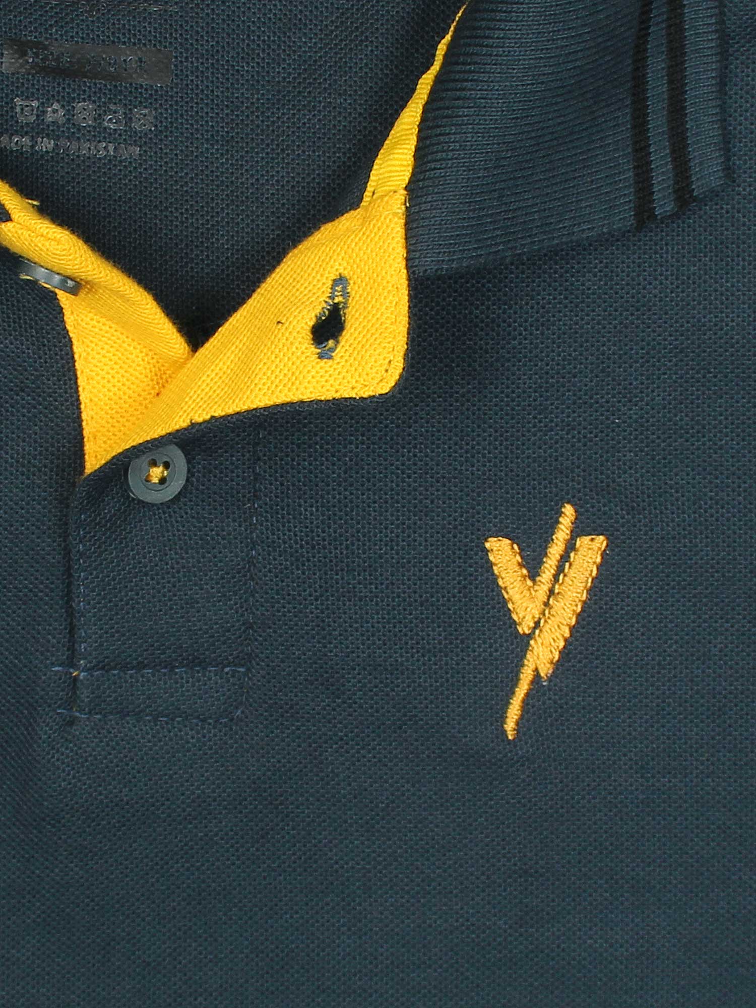 Tipping Collar Plain Polo Shirt VP11-G - Image 4