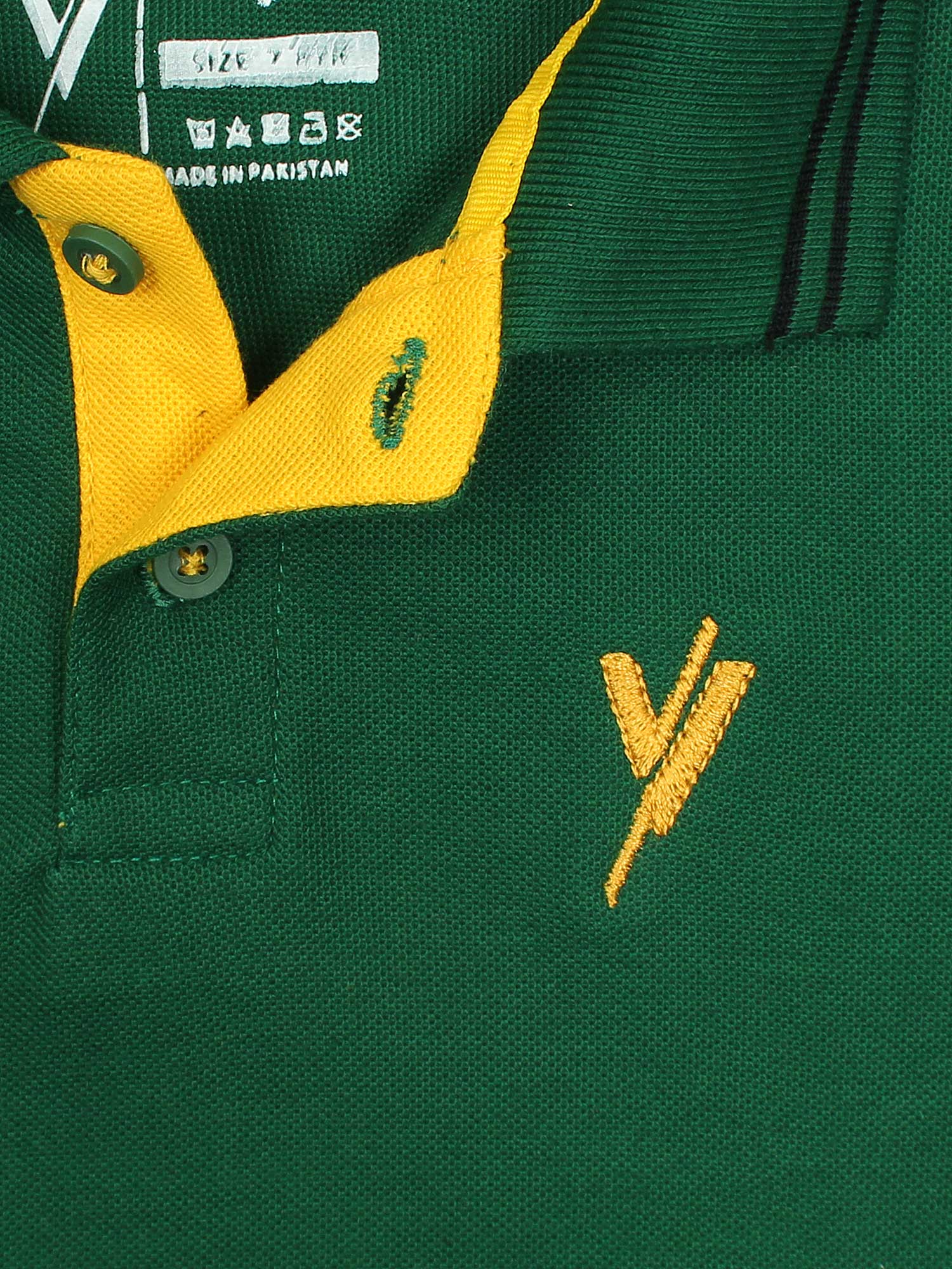 Tipping Collar Plain Polo Shirt VP11-I - Image 4