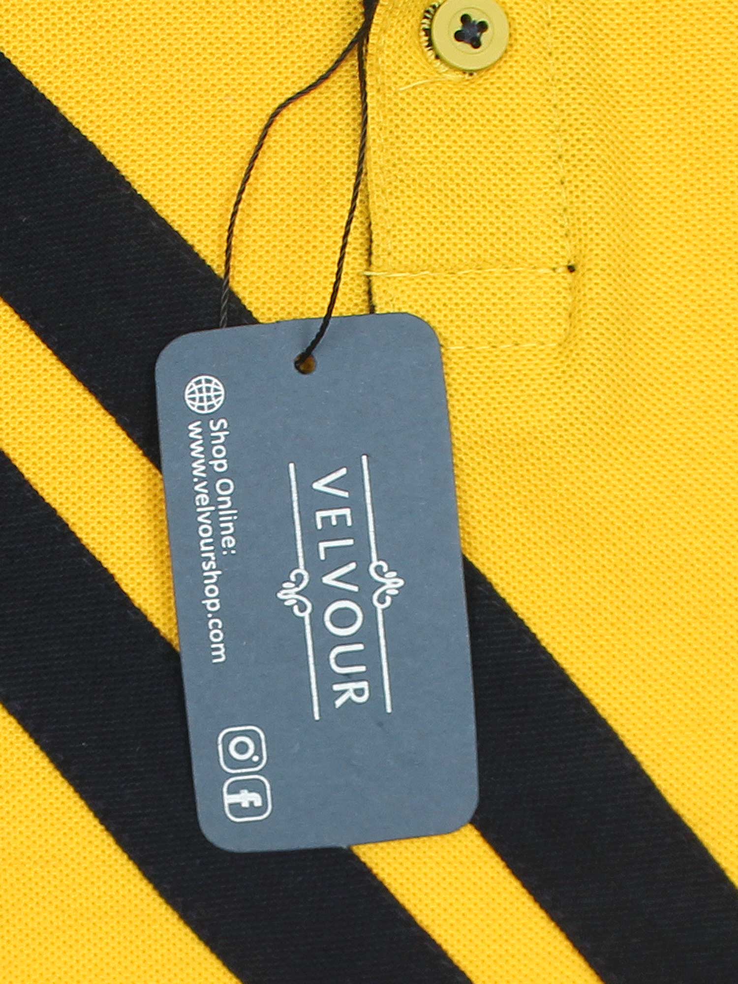 Tipping Collar Polo With Strips VP11-K - Image 3