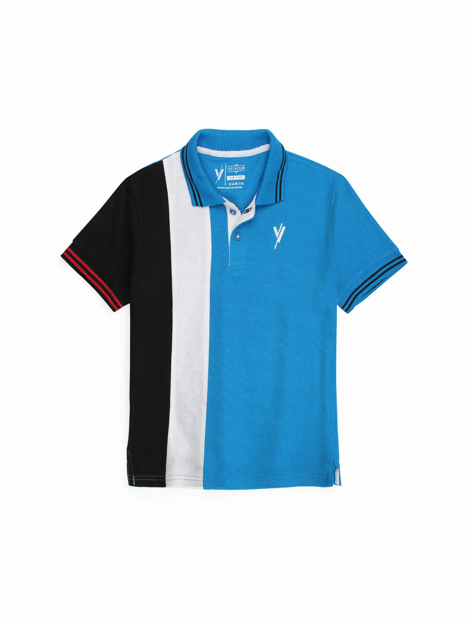 Tipping Collar Plain Polo Shirt VP12-G