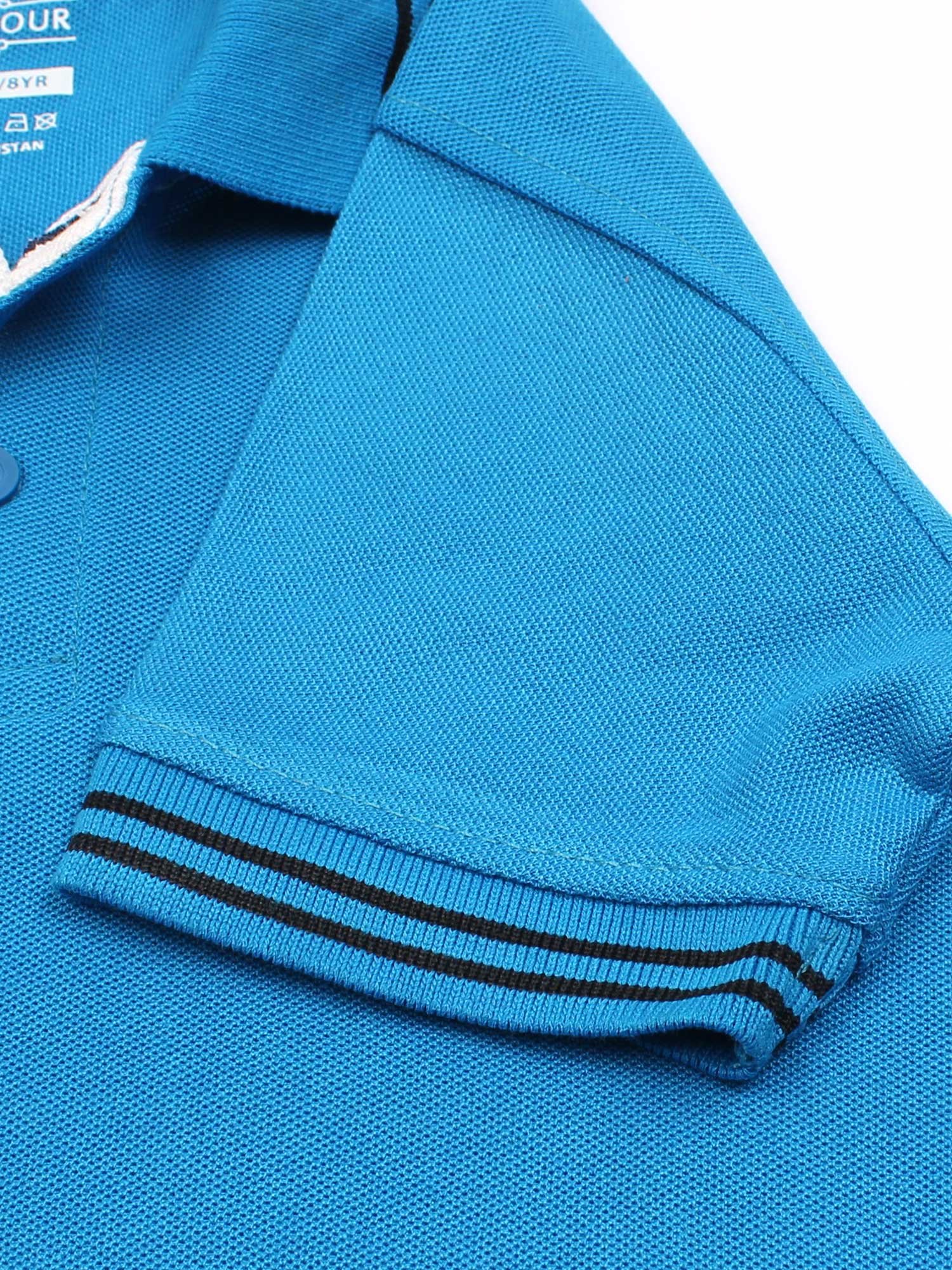 Tipping Collar Plain Polo Shirt VP12-G - Image 6