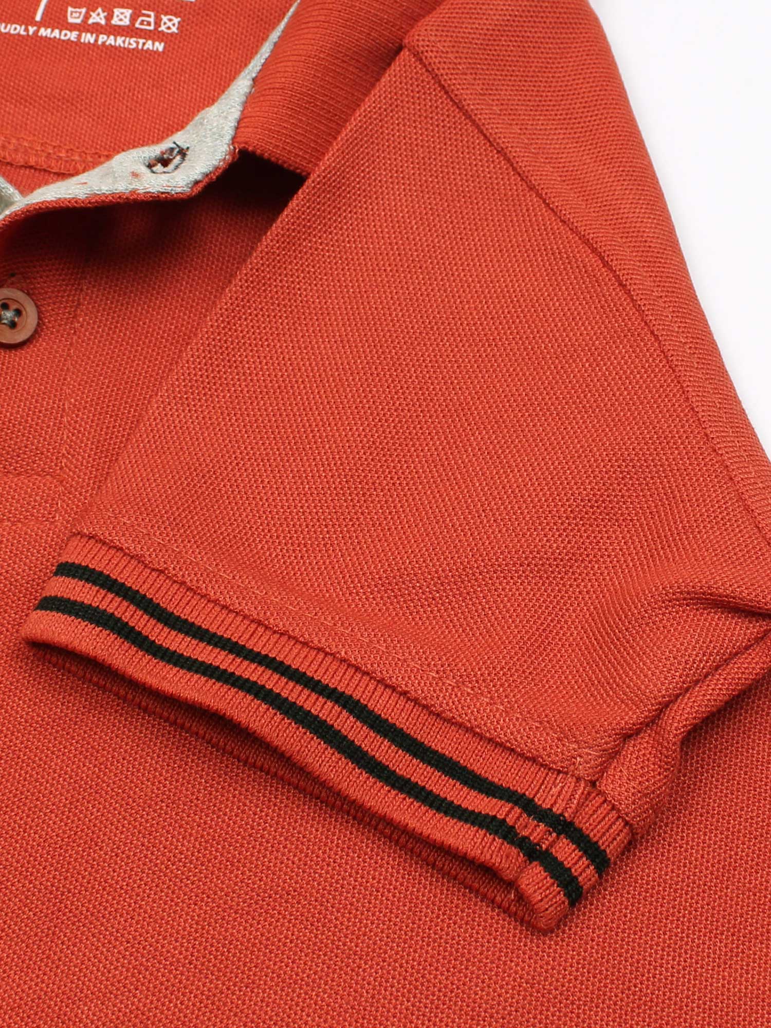 Tipping Collar Plain Polo Shirt VP12-I - Image 6