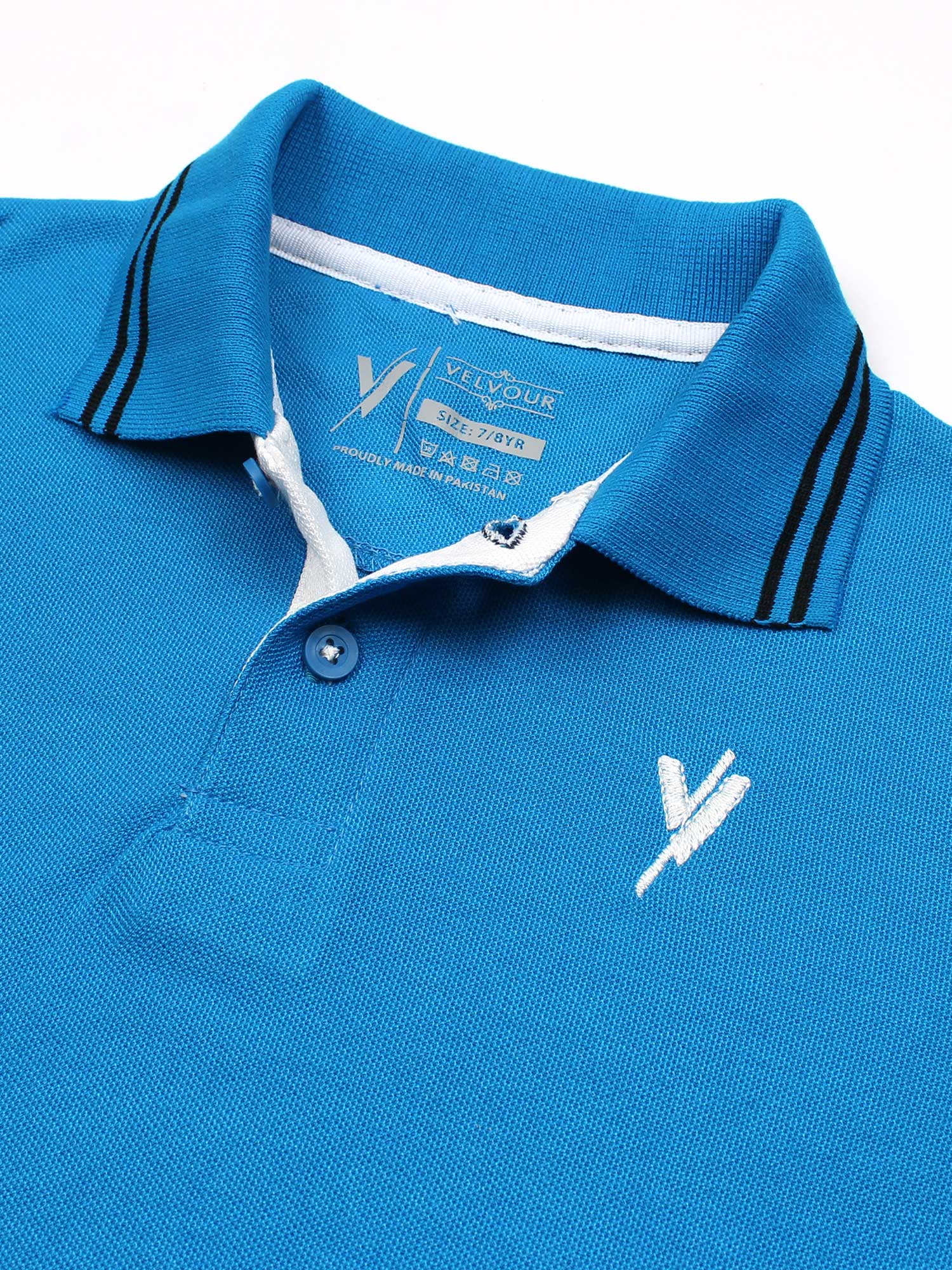 Tipping Collar Polo With Strip VP11-Q - Image 2